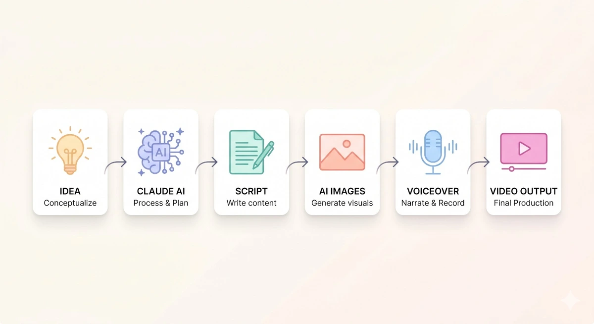 Faceless Video Creation Process
