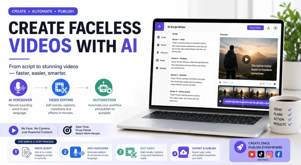 How to Create Faceless Videos Using Claude AI (Step-by-Step Guide)