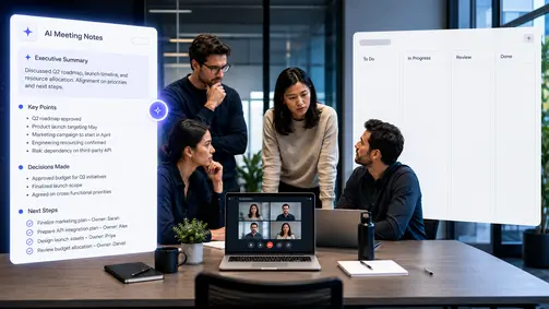 AI Meeting Notes Are Useless If They Do Not Turn Into Tasks