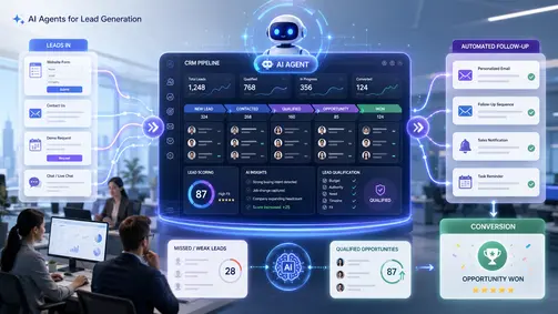 How to Use AI Agents for Lead Generation and Follow-Up Automation