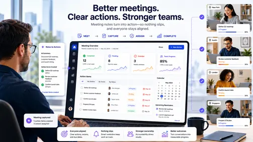How AI Can Translate Meeting Notes into Action Items
