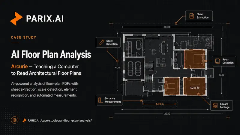 Arcurie — Teaching a Computer to Read Architectural Floor Plans
