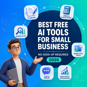 Best Free AI Tools for Small Business in 2026 (No Sign-Up Required)