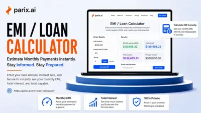 EMI / Loan Calculator