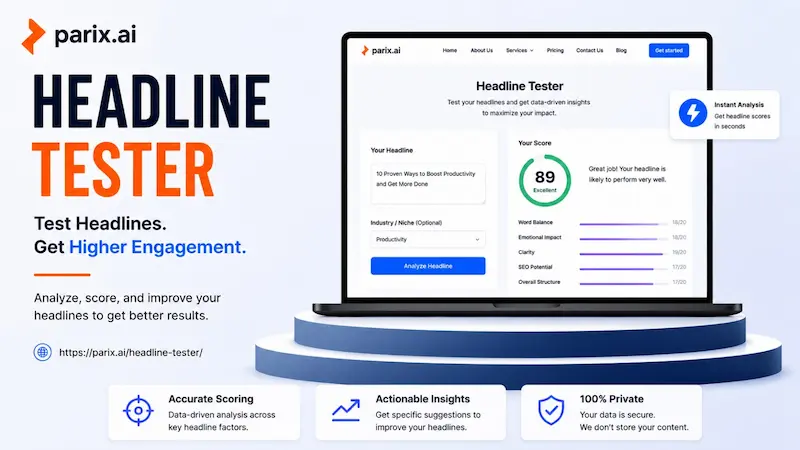 AI Landing Page Headline Tester