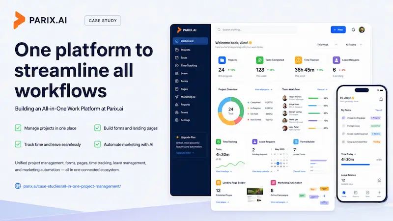 Building an All-in-One Work Platform at Parix.ai