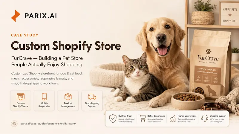 FurCrave — Building a Pet Store People Actually Enjoy Shopping