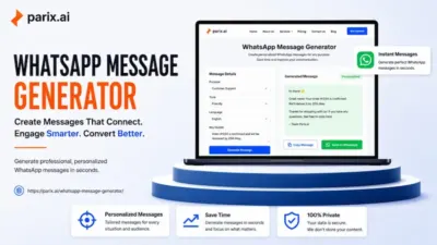 AI WhatsApp Message Generator