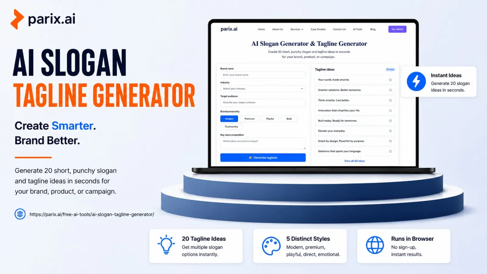 Free AI Slogan and Tagline Generator for Any Brand