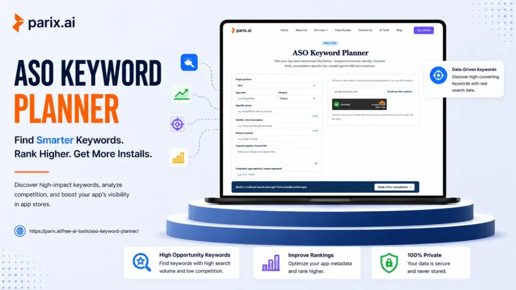 ASO Keyword Planner