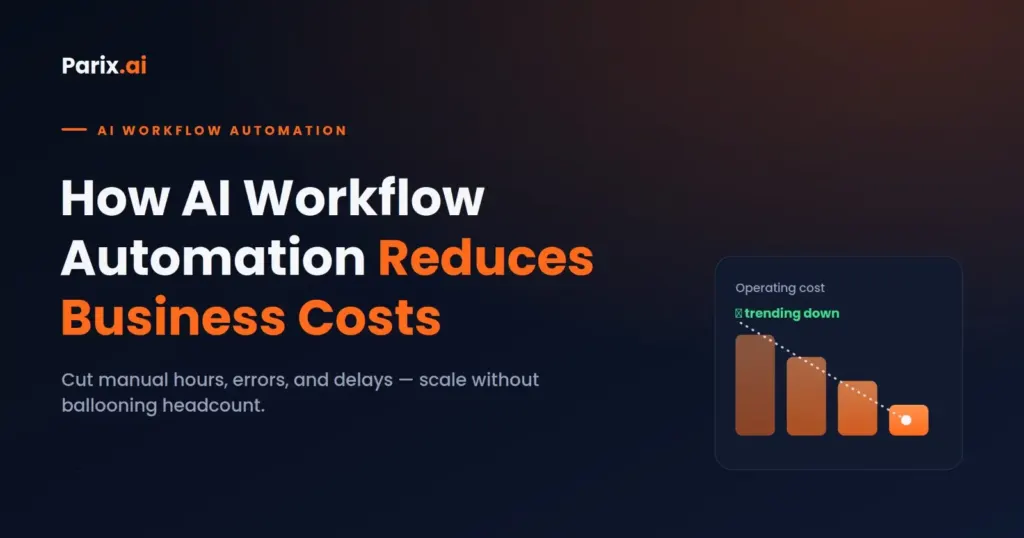 How AI Workflow Automation Reduces Business Costs: A Practical Guide for Growing Teams