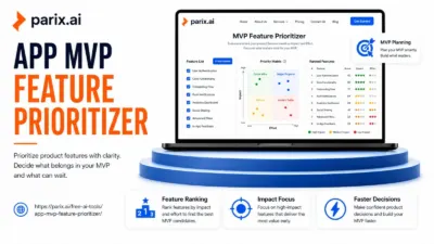 App MVP Feature Prioritizer
