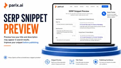 SERP Snippet Preview