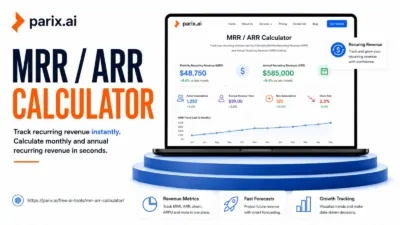 MRR / ARR Calculator