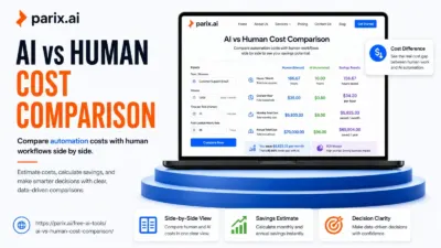 AI vs Human Cost Comparison